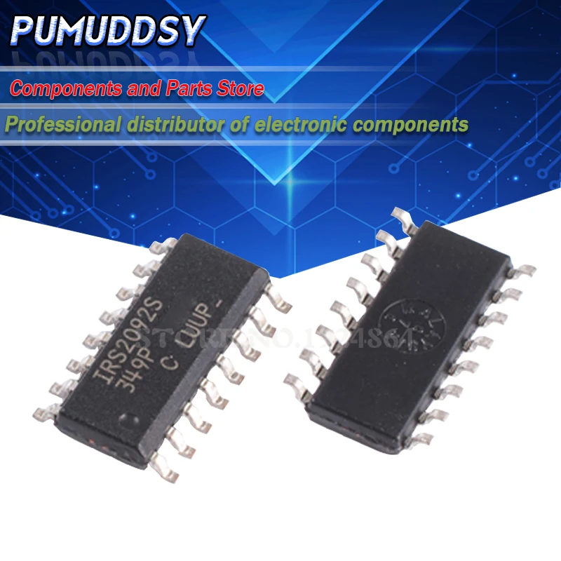 10 шт. IRS2092S SOP16 IRS2092STRPBF SOP IRS2092 SMD новый и ИС | Электронные компоненты принадлежности