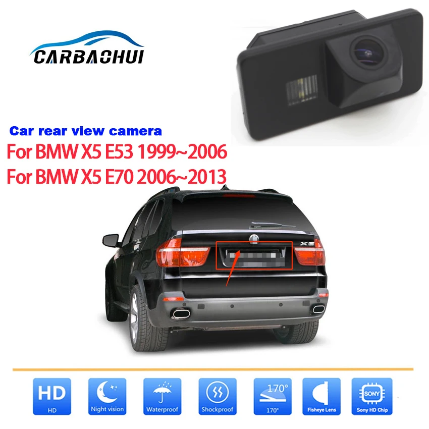 Car Rear View Back Up Camera For BMW X5 E53 E70 1999~2013 2019 Full HD ...
