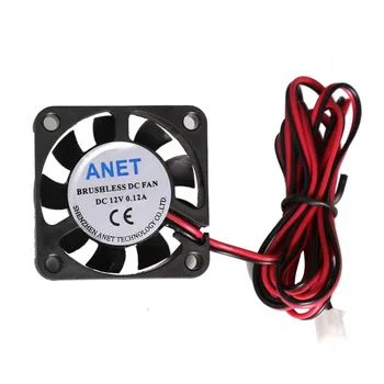 

Anet A8 A6 4010 FAN 12V 24V Circuit Board Heat Cooler Ventilator Small Fan Brushless DC Cooling Fan 2pin For 3D Printer