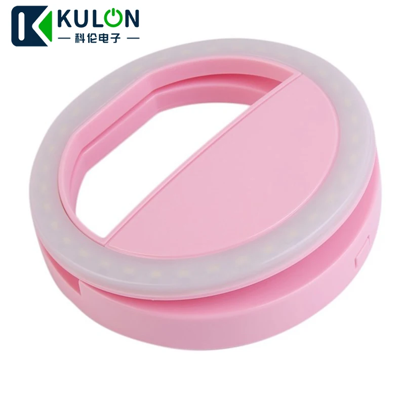 

Universal Selfie LED Ring Flash Light Portable Mobile selfie ring light 36 LED Universal Ring Mounted book light led clip RK12
