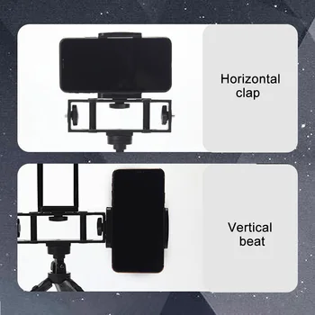 

Telescopic Stabilizer Photography Non Slip 3 Positions Universal Mini Portable Selfie Phone Tripod Live Streaming Desktop Holder