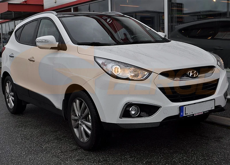 Отличные CCFL ангельские глазки Halo Кольцо Комплект ультра яркий для Hyundai ix35 2010 2011 2012