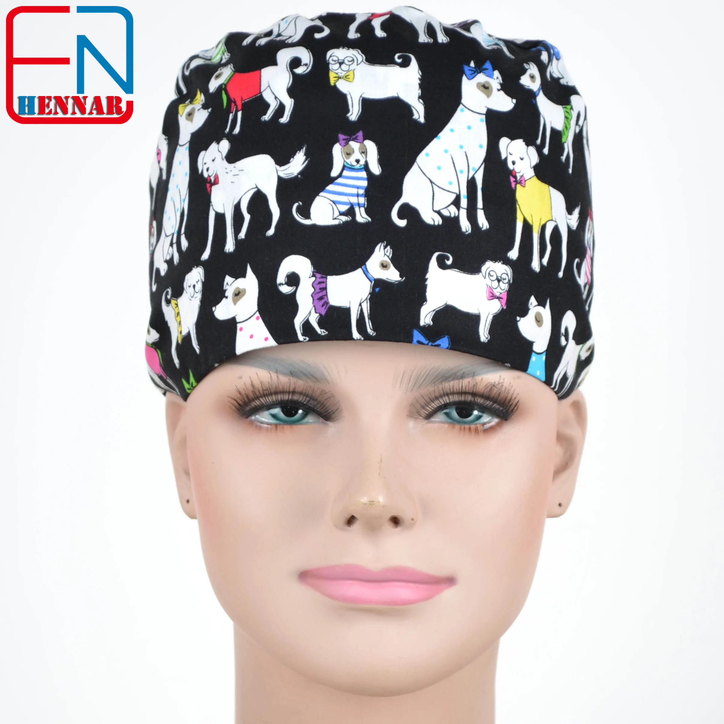 Scrub Caps Lab Masks Clinic Operation Регулируемая Горячая Распродажа | Аксессуары для одежды