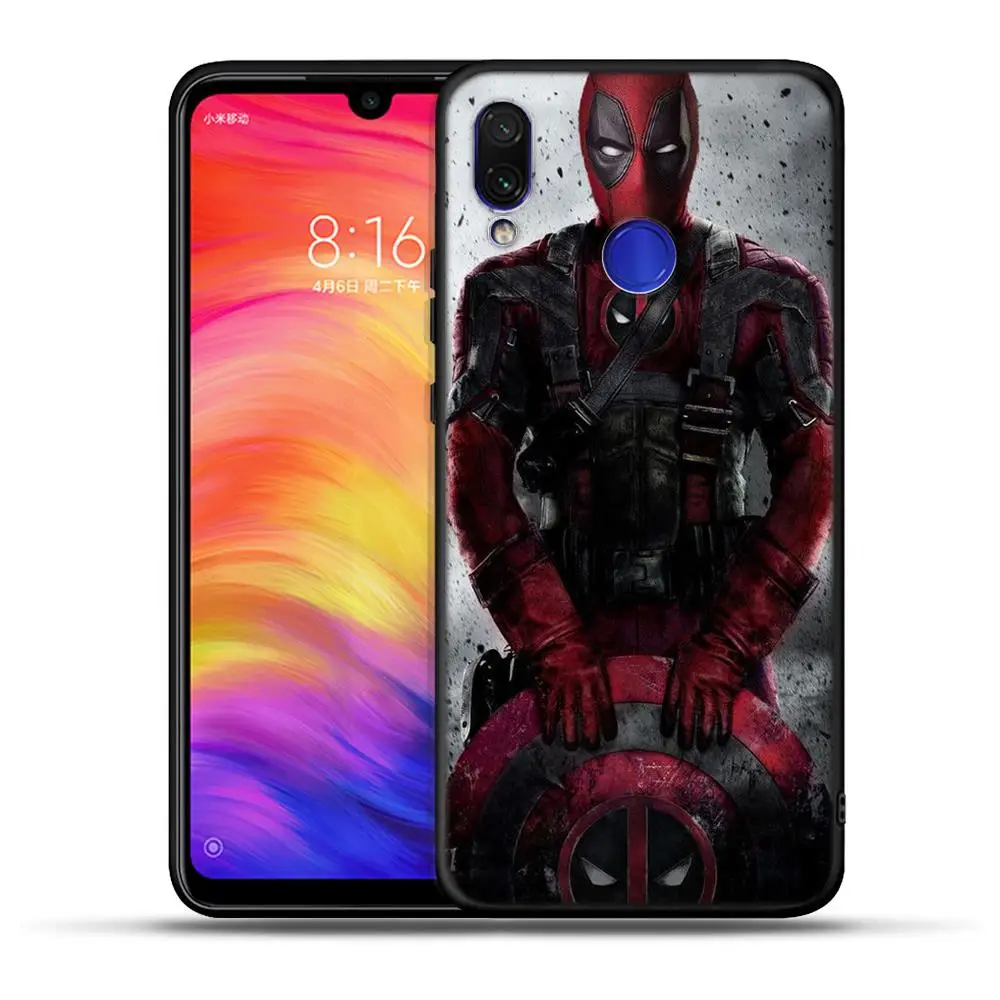 H5064 Чехол для телефона с мертвым пулом для Xiaomi mi 8 A2 Lite A1 9 Pocophone F1 матовый чехол красный mi 5 Plus 6 Pro 6A 7 Note 5 6 7 Pro мягкий чехол из ТПУ - Цвет: H5064