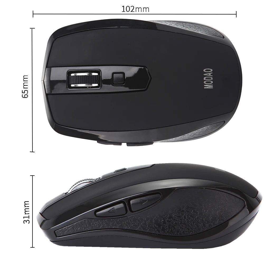 E27 Тип C 2,4 ГГц USB игровая Механическая компьютерная беспроводная мышь для Macbook 1", Macbook Pro / аксессуары