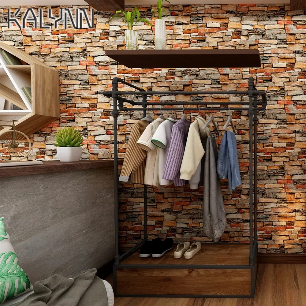 17.7"x19.7ft Brick Wallpaper Living Children's Room Bedroom Kitchen Cabinet DIY Decor Self Adhesive Contact Paper Wall Stickers