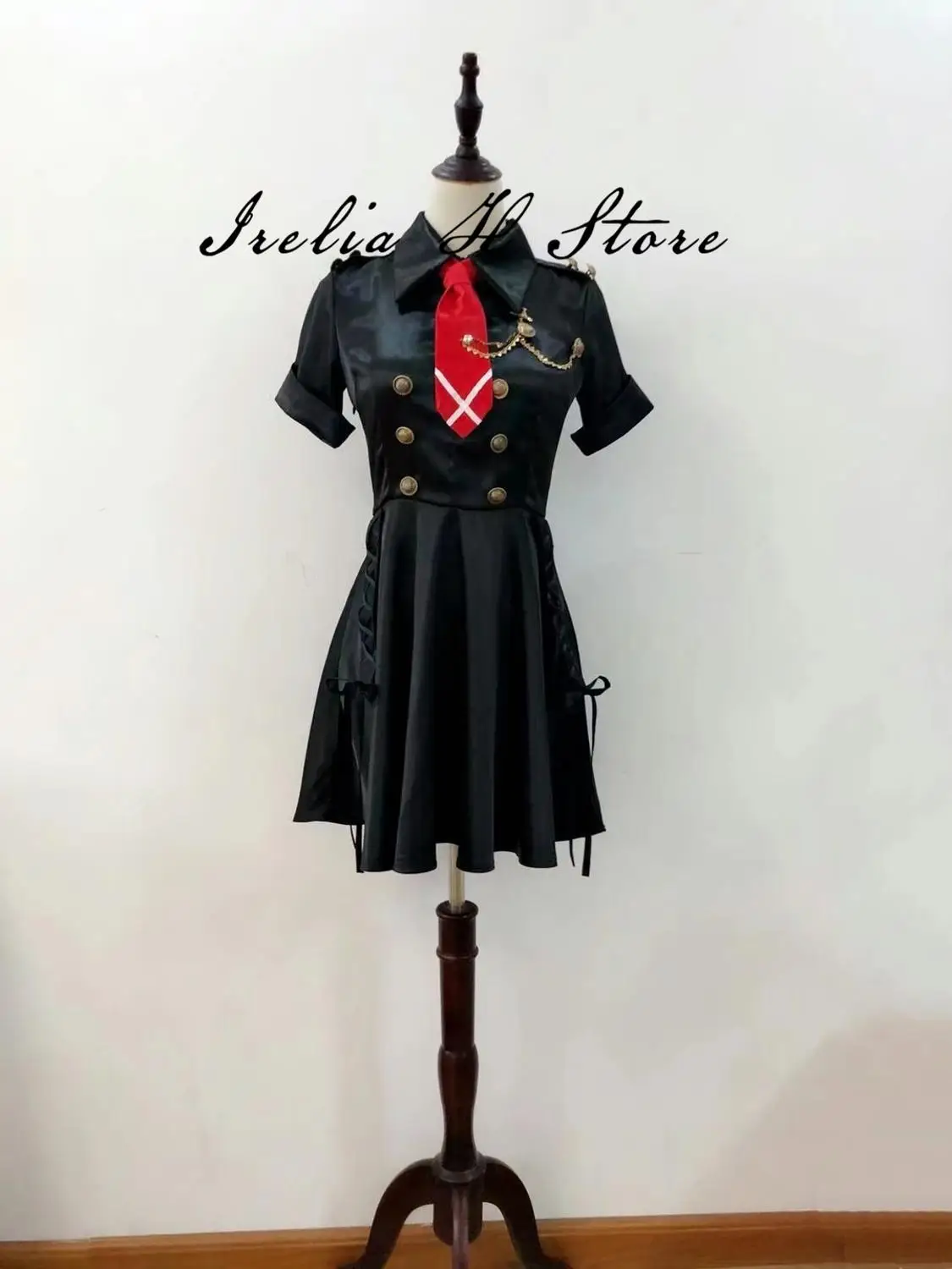 

Azur Lane Admiral Graf Spee Cosplay costume gamble suit black summer uniform dress