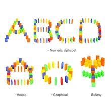 Высокое качество Domino ралли электронная модель поезда красочная игрушка комплект для девочек и мальчиков Для детей подарок
