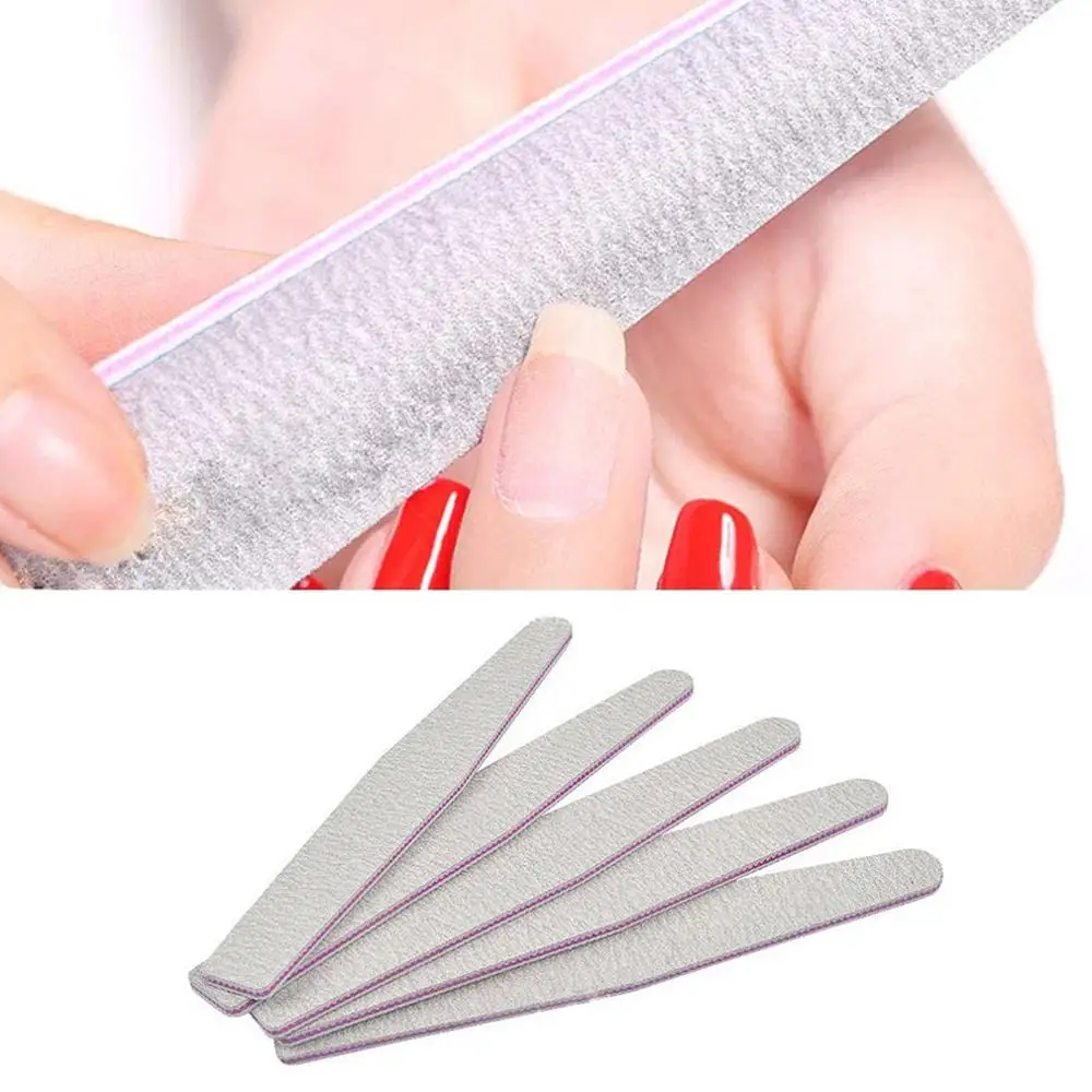 

12Pcs Nail File Polishing Nail Sand Strip Diamond Shape Double-Sided For Repairing Nail Tools Rubbing Strips Sponge Strips