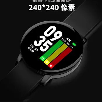 

Bluetooth call reminder exercise meter step heart rate sleep monitoring intelligent exercise Bracelet Watch