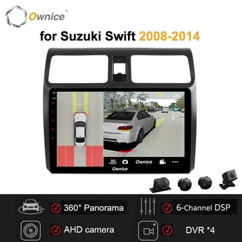 

Ownice 2 din Android car radio gps DVD player 360 Panorama DSP SPDIF 16G ROM Optical Trajectory for suzuki swift 2008 - 2014
