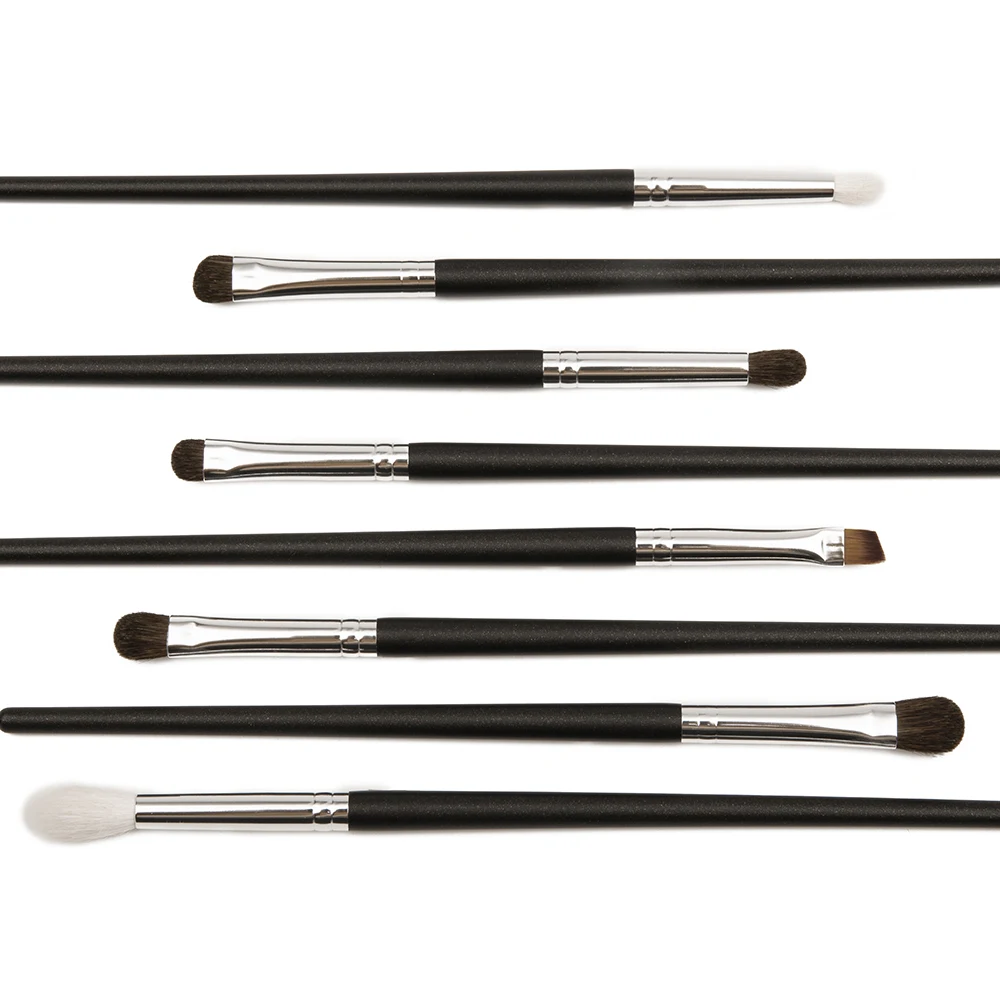 Makep Brush Set Eyeshadow Matte Black Color Soft Goat Hair Beauty Make Up Kit Brochas Maquillage 2/3/8/7 Pcs Shinedo