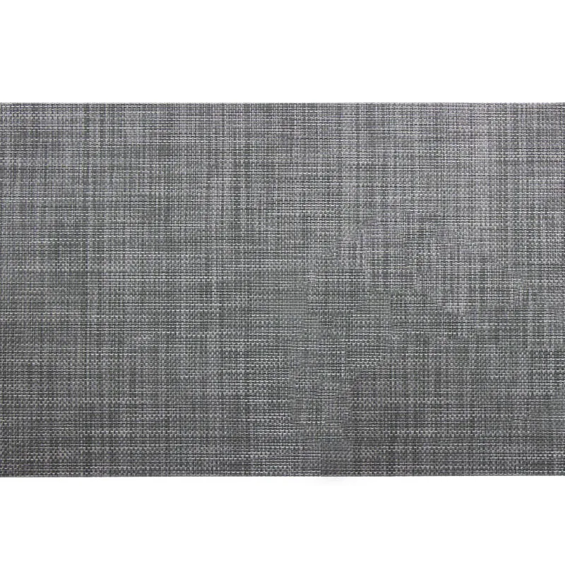 Light Grey ABSS-4 шт./партия плетение столовых мода ПВХ обеденный стол коврик дисковые колодки чаши подставки Водонепроницаемый - Цвет: Light Grey