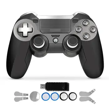 

PS4 Controller,Dual Vibration Elite PS4 2.4G Wireless Game Controller Joystick for Play Station 4 Video Gaming Console and PS3