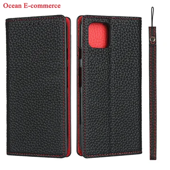

Luxury Genuine Leather Wallet Case For Google Pixel 4 XL Phone Slim Shockproof 360 Protection Flip Cover Case For Google Pixel 4