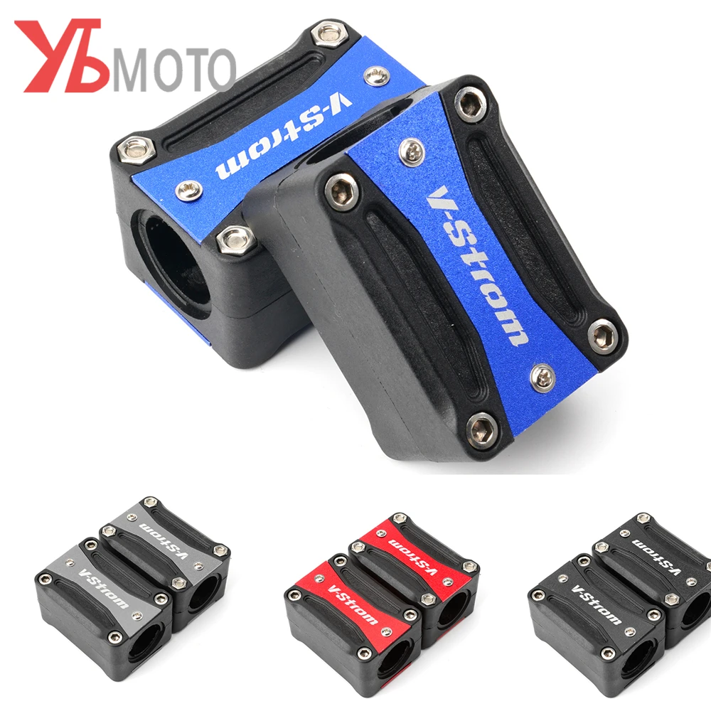 Fits For SUZUKI Vstrom 250 650 650XT 1000 dl650 dl1000 V strom 2018 2019 2020 Engine Guard Bumper Protection Decorative Block | Автомобили
