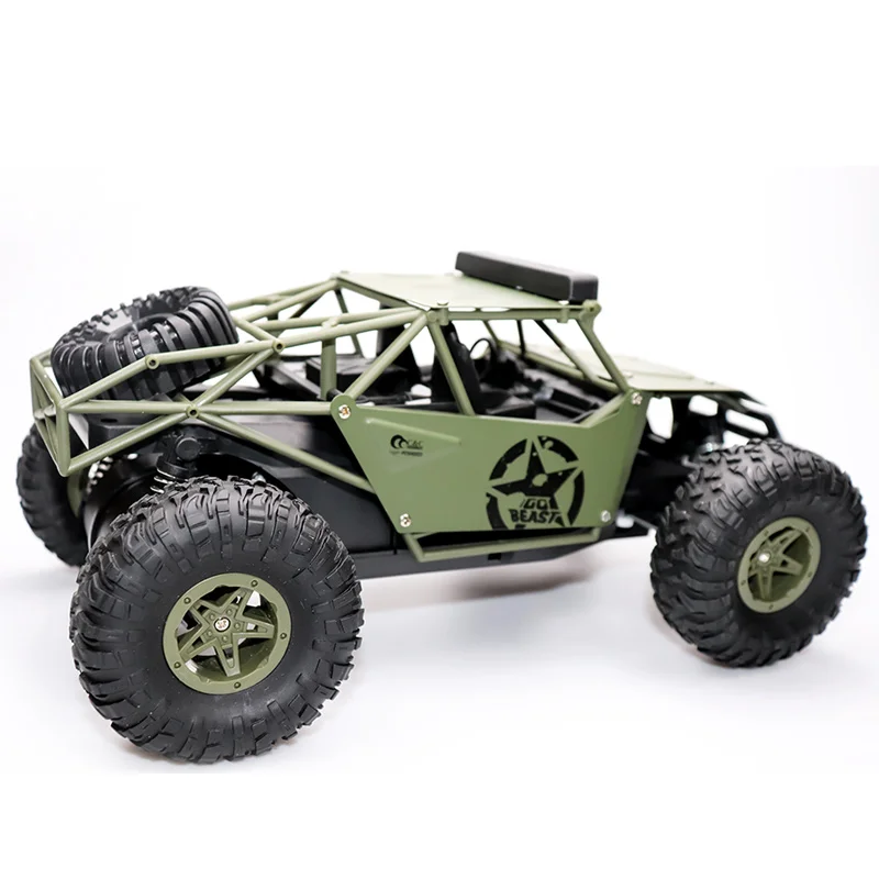 Rc автомобиль 4WD 1:16 2,4G радиоуправляемые игрушечные машинки Rc багги скоростные грузовики внедорожные Грузовики Игрушки для детей - Цвет: Черный