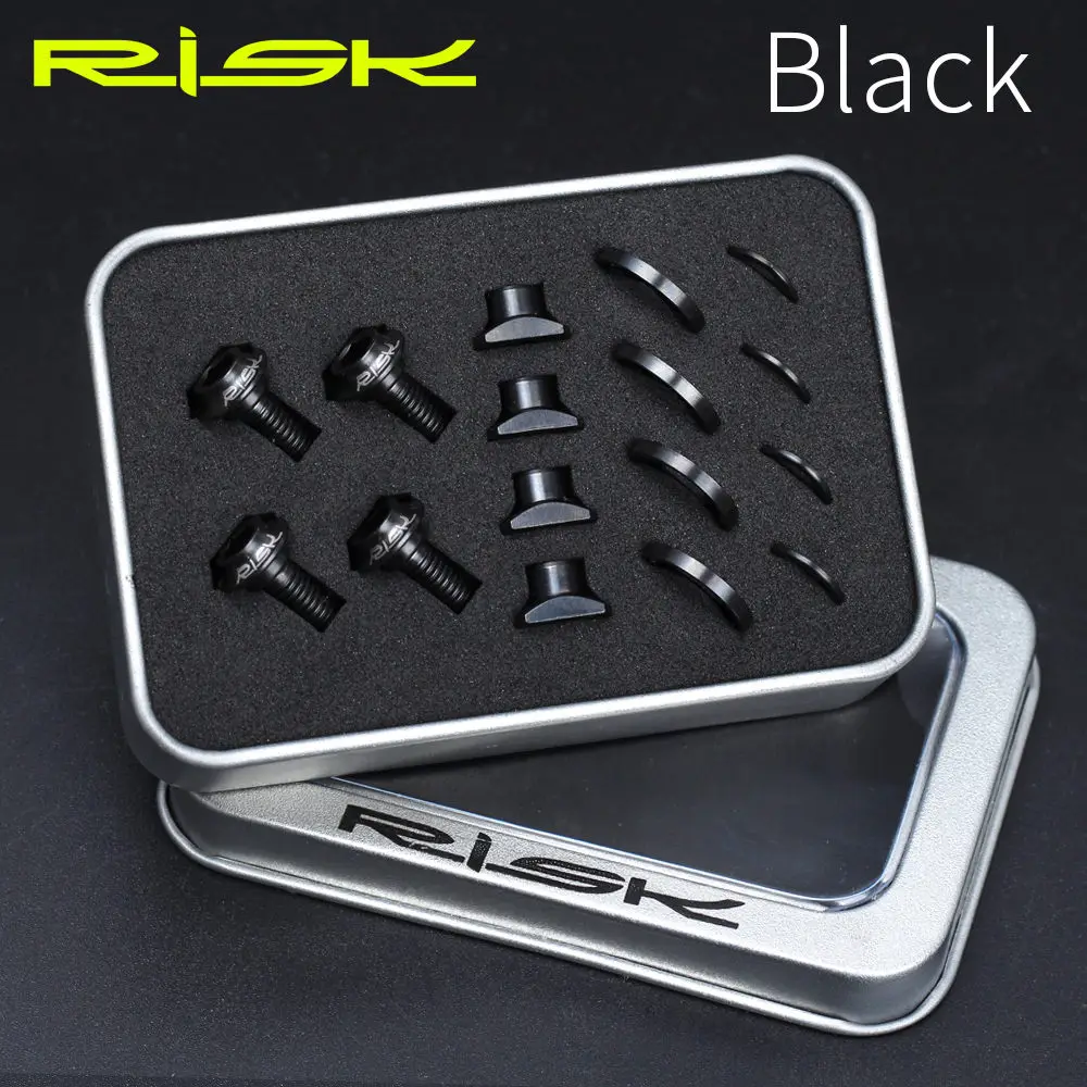 RISK 16 шт./компл. дорожный тормозной суппорт для велосипеда C тормоз для R8000 тормоза ULTEGRA дорожные велосипеды тормозной суппорт UT/DA передний и задний болт винт комплект