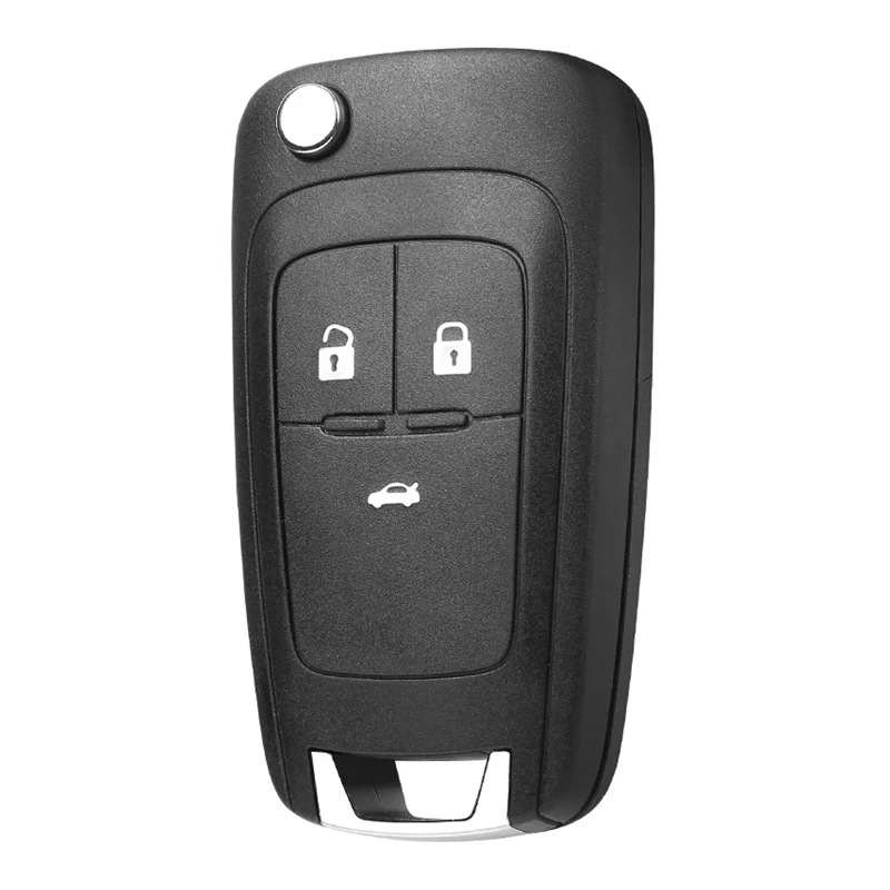 

Folding Remote Key Shell For Opel/Vauxhall 2/3 Buttons Astra J Mokka Insignia Adam Astra Cascade Karl Zafira HU100 Uncut Blade