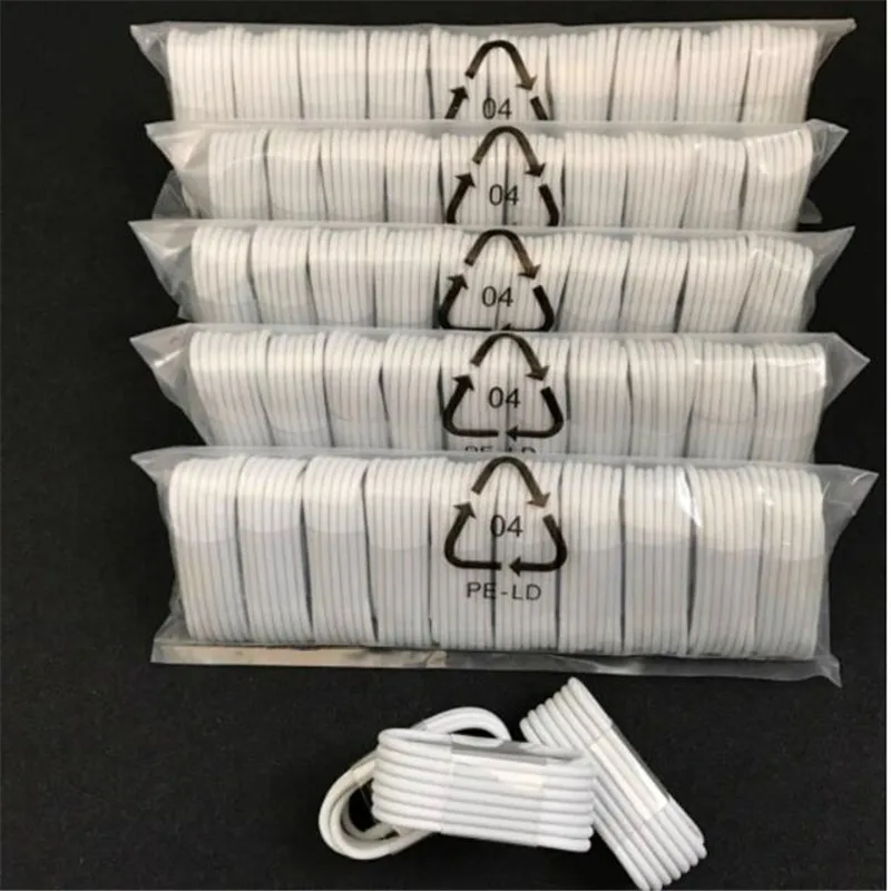 

10pcs/lot 1m Data Sync USB Charging Charger Cable for mobile Phone i 11 7 8 plus free shipping