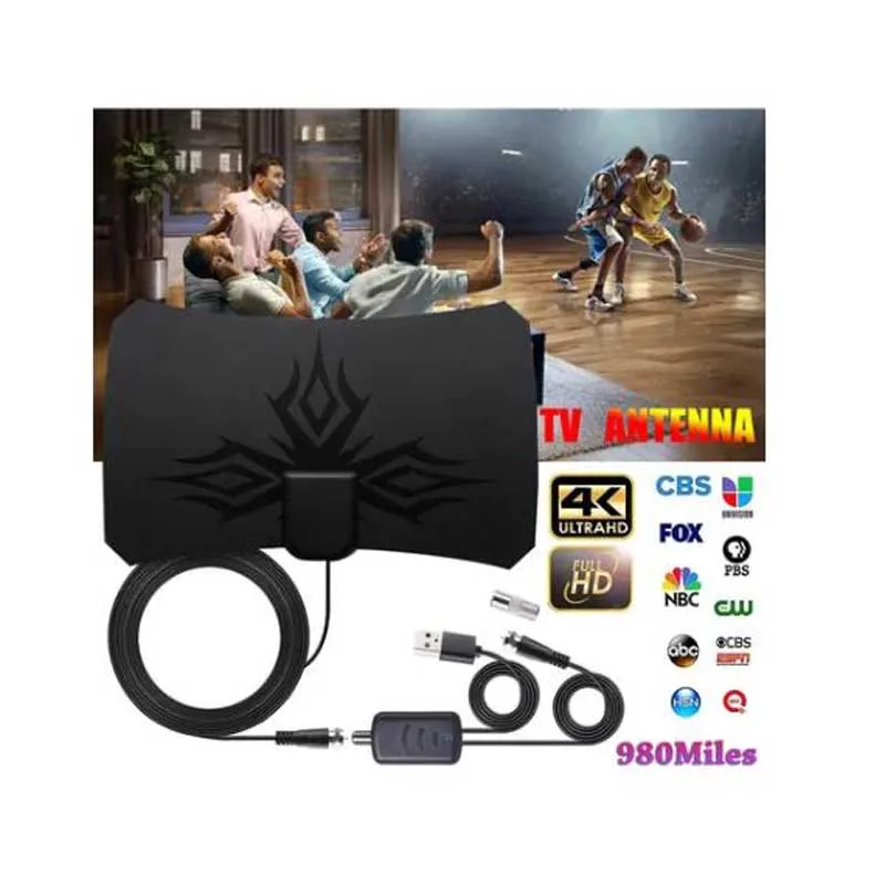 Antenna Digitale Digitale Digitale 80 Mijl Antenna Tv Isdb-Tb-Ontvanger Antennedvb-T2 Hdtv Antenne