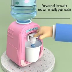 Distributeur d'eau de maison de jeu, Simulation, Mini distributeur d'eau rotatif et détachable, Machine à boissons de dessin animé pour enfants, jouets interactifs 