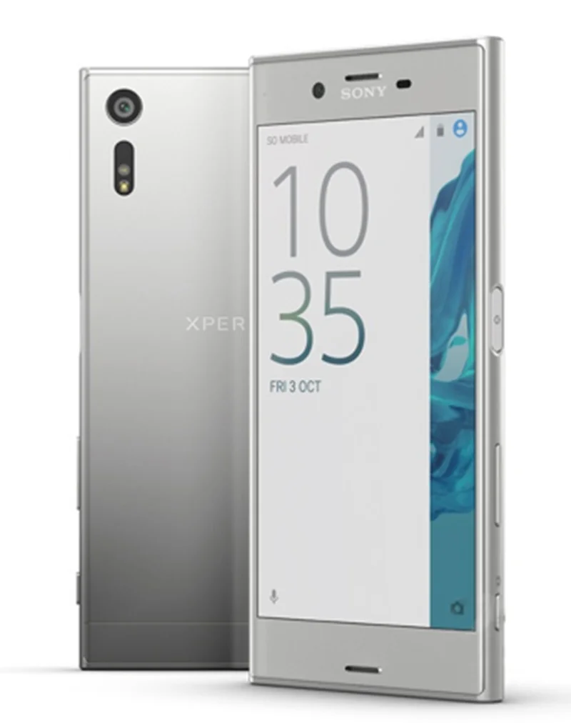 Разблокированный мобильный телефон sony Xperia XZ F8331 с одной sim-картой, 3 Гб ОЗУ, 32 Гб ПЗУ, 4G LTE, четырехъядерный, 5,2 дюймов, отпечаток пальца - Цвет: Platinum