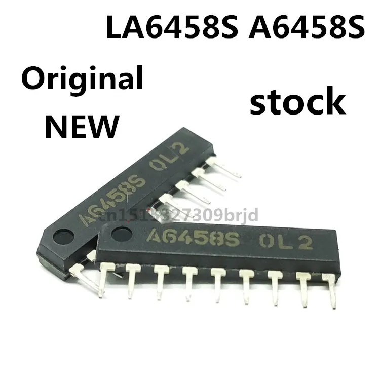 2x IC LA6458S / A6458S Sostitutivo Per ECG1529, NTE1529 – Componente Elettronico SIP