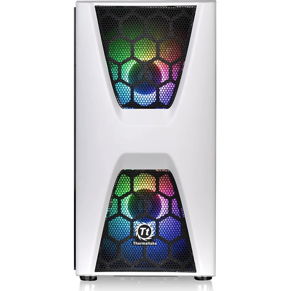 Корпус Thermaltake Commander C34 TG белый без БП ATX 2x120mm 1x200mm 2xUSB3.0 audio bott PSU