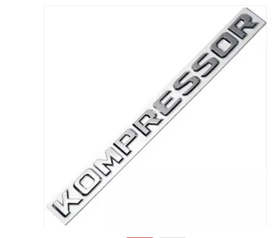 

FOR Kompressor Chrome Badge Emblem CLK SLK SL CLS ML GL A B C E S Class Mercedes