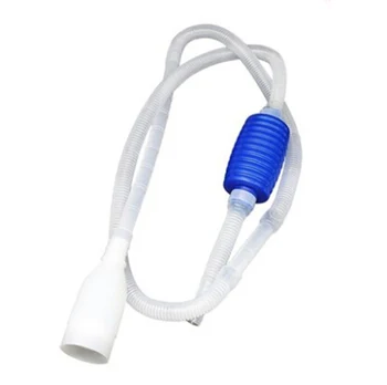 

1.5m Aquarium Cleaning Siphon Gravel Suction Pipe Filter Fish Tank Vacuum Water Change Pump Tools pipe tube for water