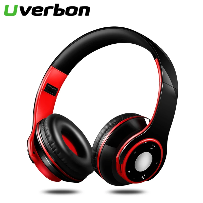 Gaming Fold able Wireless Headsets Dual Mode Bluetooth V4 0 Headphone with Micphone for iPhone Samsung Xiaomi Wireless Earphone