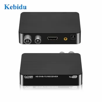 

KEBIDU HD 1080P Digital TV Box HDMI DVB-T DVB-T2 Tuner Receiver Satellite Decoder TV Tuner USB2.0 for Europe Russia Czech
