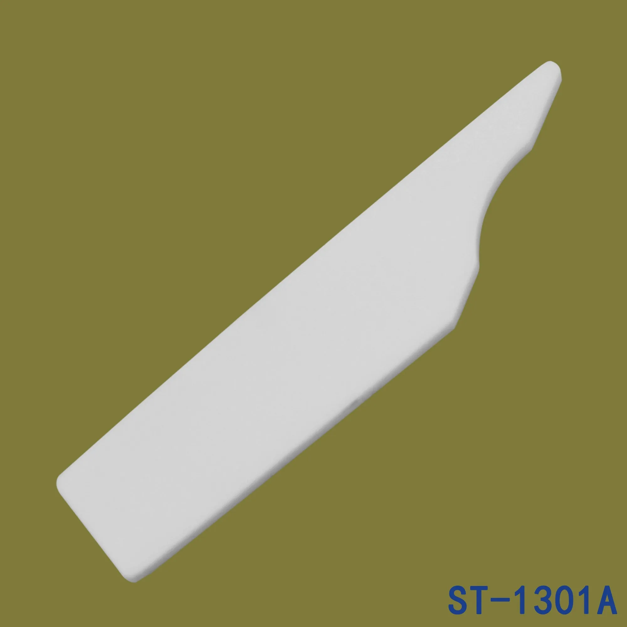 Ceramic Scraper Deburring Cutting Plastic Glue Outer Arc Ceramic Edger 6