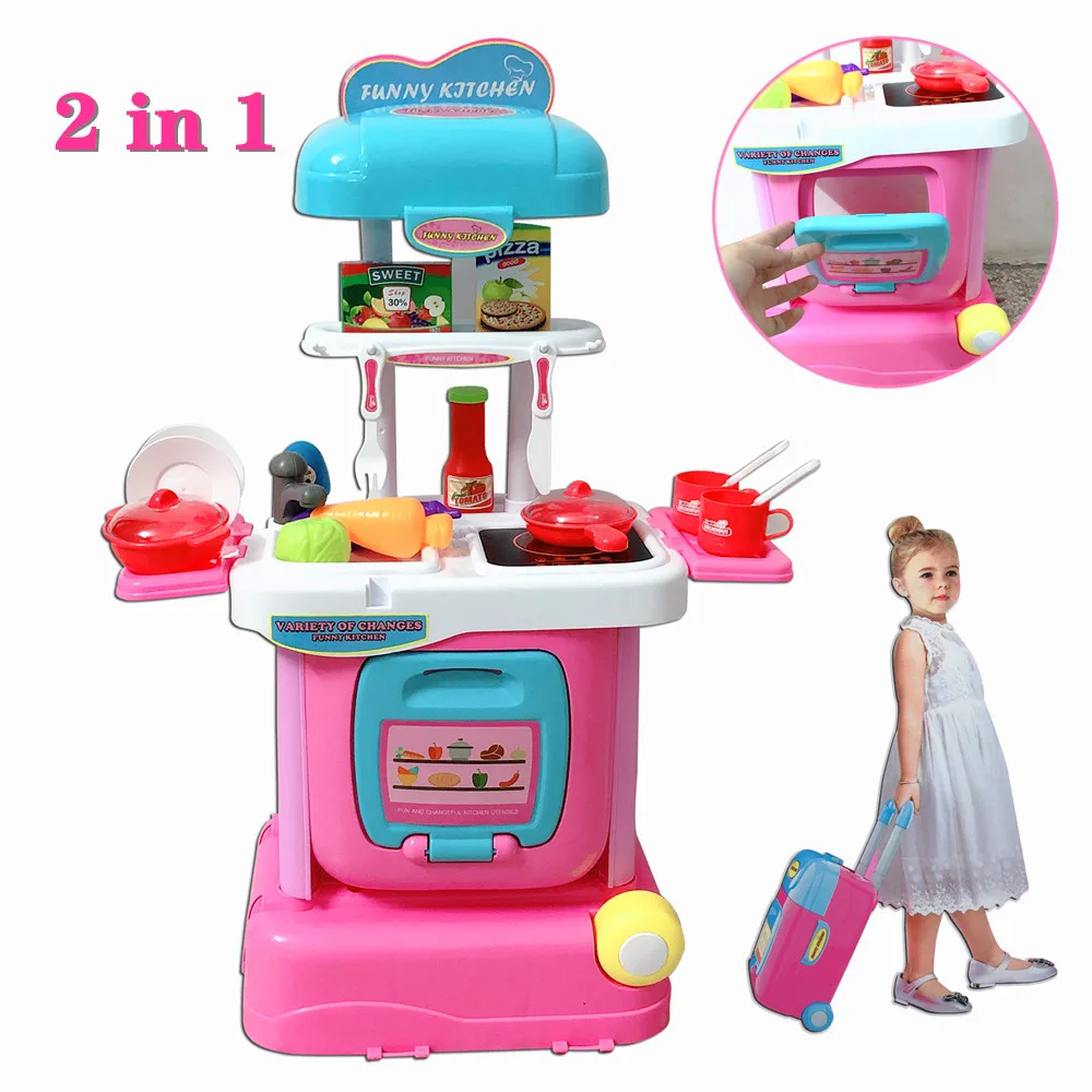 2020 Mini Kitchen Toy Stimulation Home Appliance Children Doll
