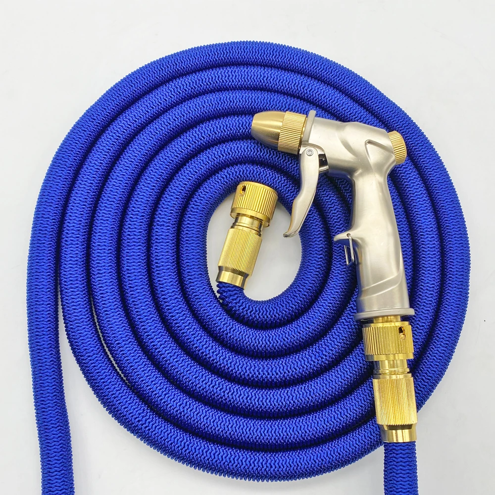 Garden Hose Pipe Spray Gun Magic Hose Pipe Expandable Water 25FT 100FT With Water Gun Pressure Washer Car Wahser|Garden Hoses & Reels| - AliExpress