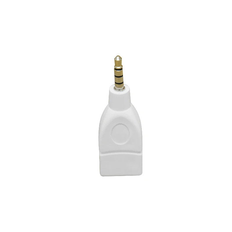 

AUX Audio Plug Jack Cable Auto Audio Adapter Converter USB Female To 3.5mm Male For Vehicle Navigation Signal Anti-Interference