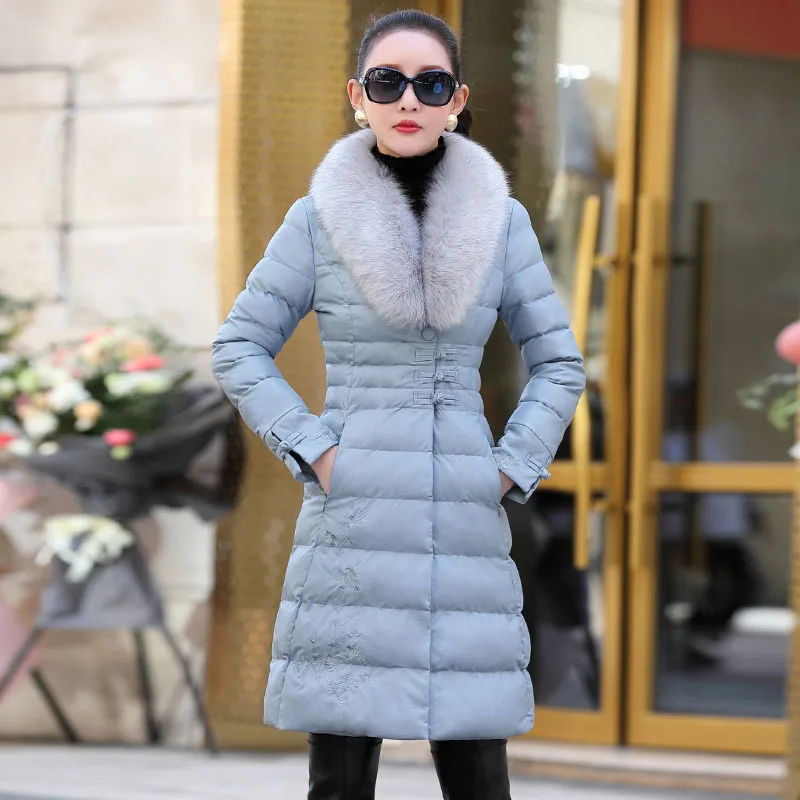 

Hooded 2018 Winter Fashion Comfortable Simple Cool Solid Color Mid-length Long Sleeve Zipper