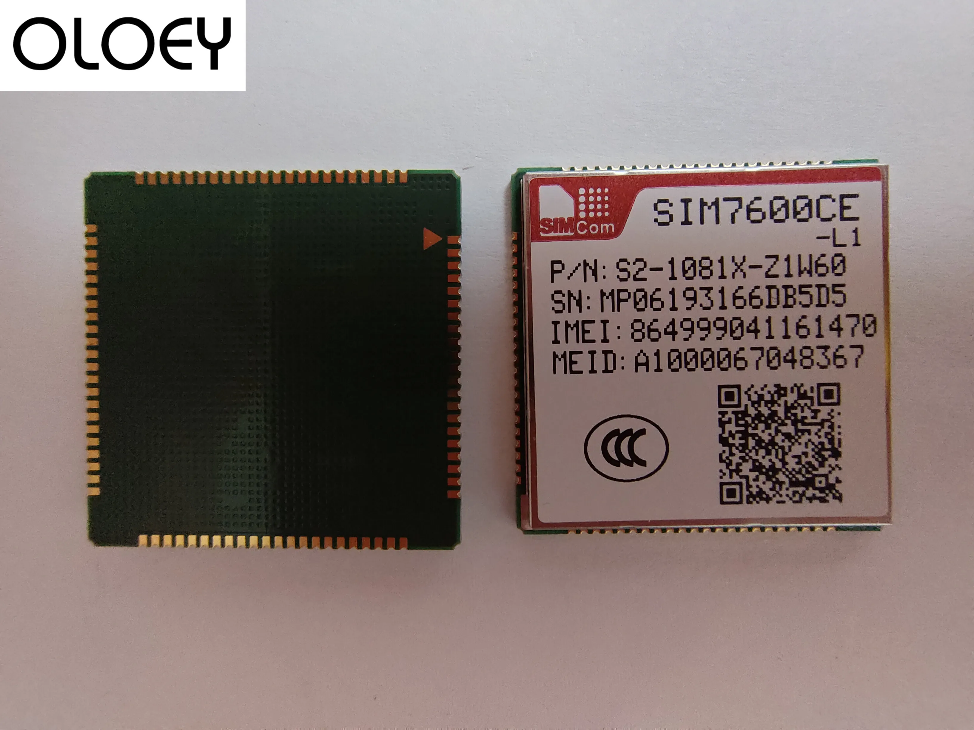 

SIM7600CE-L1 LCC SIMCOM MODULES