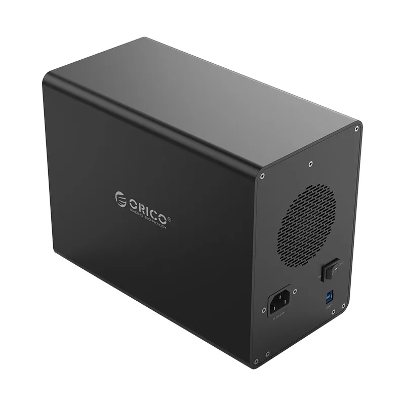 Док-станция для жесткого диска ORICO предприятия 80 ТБ с 150W встроенным питанием, двойной чип, чехол для жесткого диска 2,5, 3,5 дюйма, жесткие диски HD SSD