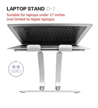 Support de refroidissement pour ordinateur portable, colonne cervicale pro, base en alliage d'aluminium, booster de bureau
