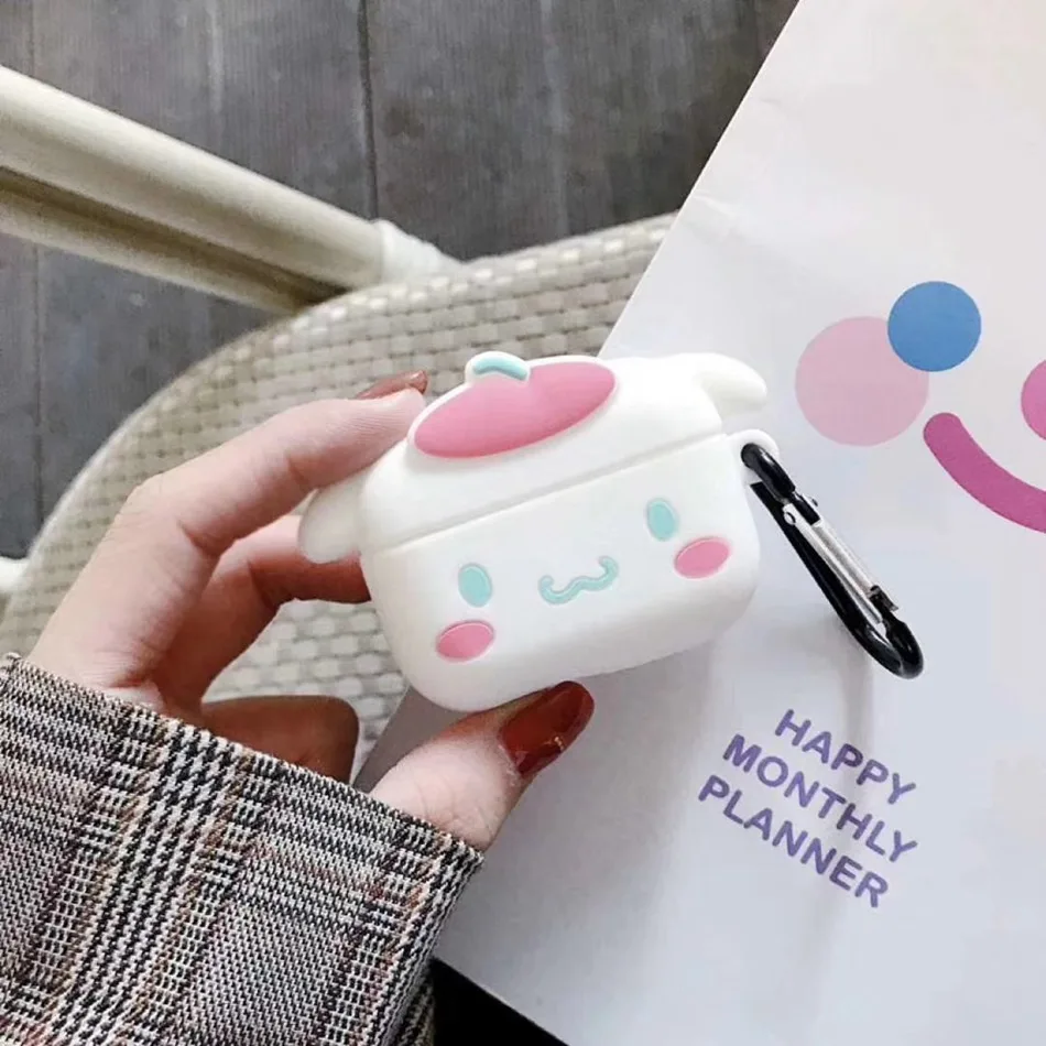1231B 3D чехол для наушников для Airpods Pro Чехол силиконовый милый собачий медведь игра Мультяшные Наушники Earpods чехол для Apple Air pods Pro 3 чехол s - Цвет: 1231B