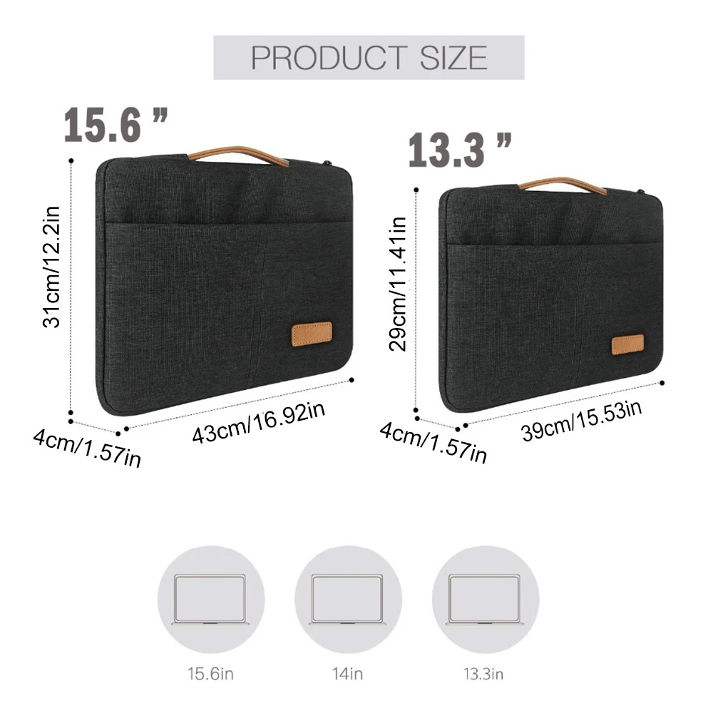 Чехол для ноутбука сумка Macbook Pro 13 3 14 15 6 дюймов чехол Xiaomi ASUS Acer hp Lenovo|Сумки и чехлы