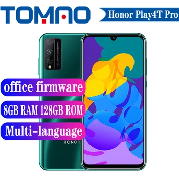 

Honor Play4T Pro mobile phone 6GB 8GB RAM 128GB ROM 4000mAh 48MP Three Cameras Kirin 810 Octa Core 6.3" 2400x1800 OTA Update