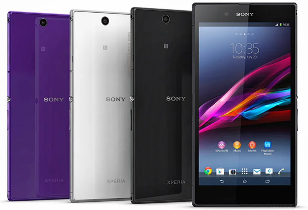 Разблокированный телефон sony Xperia Z Ultra C6833, 6,4 дюймов, четырехъядерный процессор, 2 Гб ОЗУ, 16 Гб ПЗУ, 4G LTE, Wi-Fi, Поддержка NFC, сотовый телефон