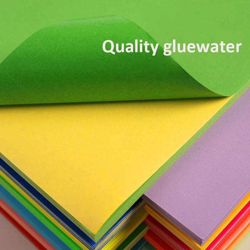 Waterproof Non-fade Non-torn Colorful Sticker Paper A4 PP Synthetic Glossy  Paper Red Yellow Blue Green Label For Laser Printer - AliExpress