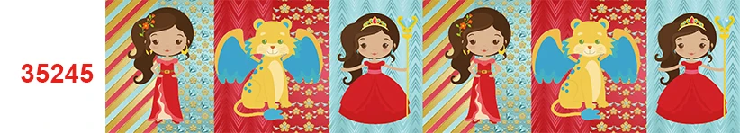 35245 50 ярдов мультфильм печатных grosgrain ленты 35245 - Цвет: 35245