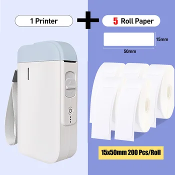 

B100 Wireless label printer Portable Mini Label Printer Portable Bluetooth Thermal Label Printer For Home Use Office Printer
