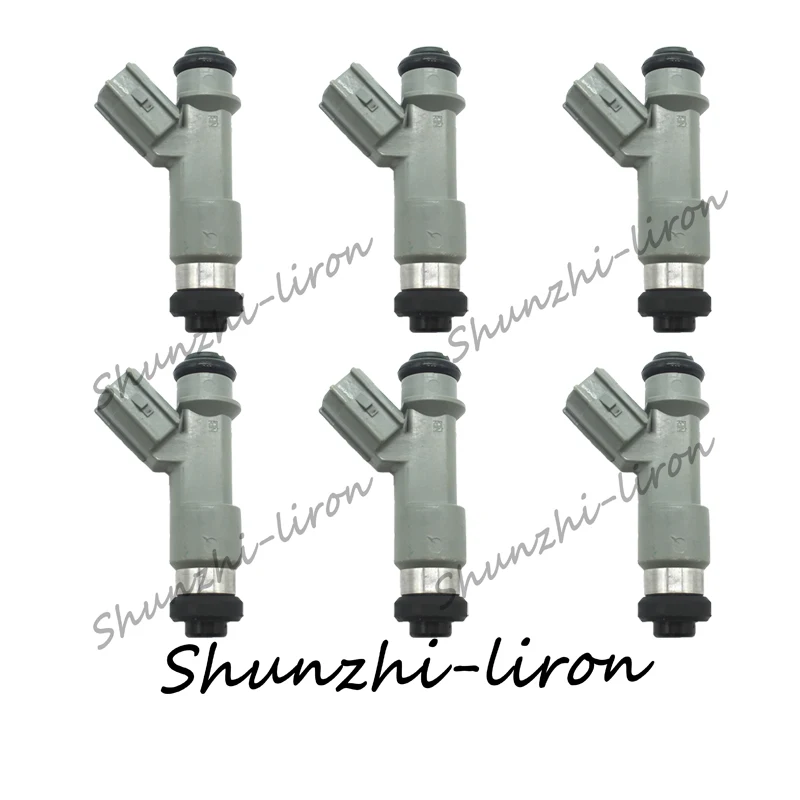 

6PCS Fuel Injector Nozzle For TOYOTA REIZ GRX131 GRX132 3 GRFE 5 GRFE 2.5L L4 23250-0P060 23209-0P060 2010-2013