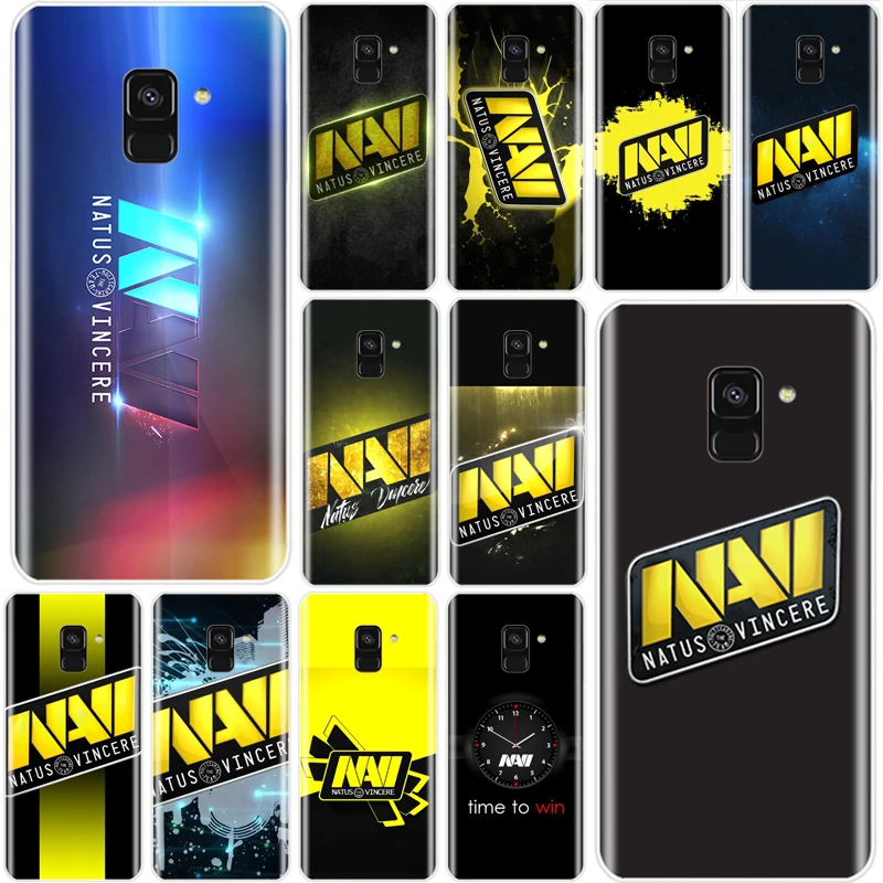 Чехол для телефона natus vincere navi гибкий чехол из ТПУ Samsung Galaxy A5 A7 A8 2015 A3 2016 2017 2018
